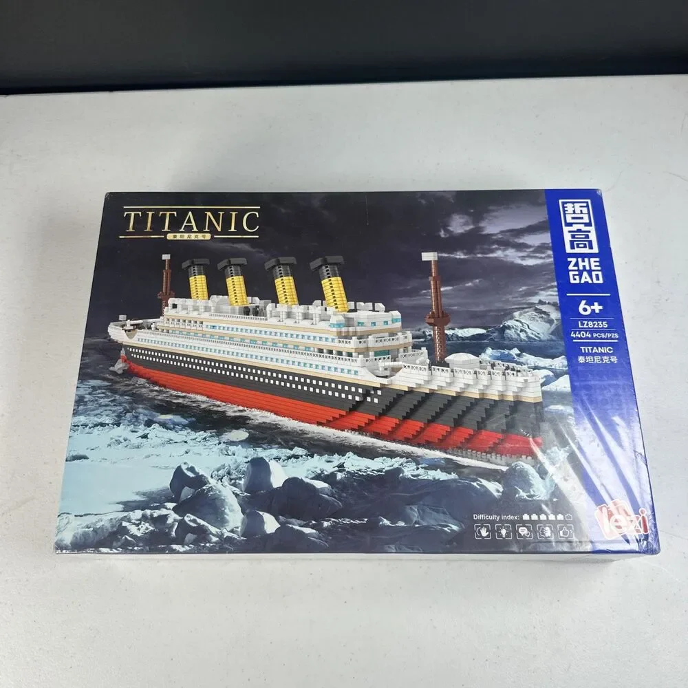 Titanic Mini Building Blocks 1288 Pieces Zhe Gao Sealed